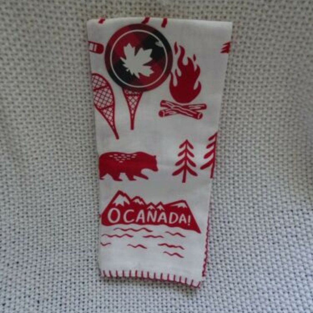 O Canada! Cotton Tea Towel By Now Designs
